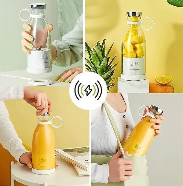 Electric Juicer Blender Mixer USB Rechargeable Machine Household Portable Blender Maker Cup Kitchen Tool Kit